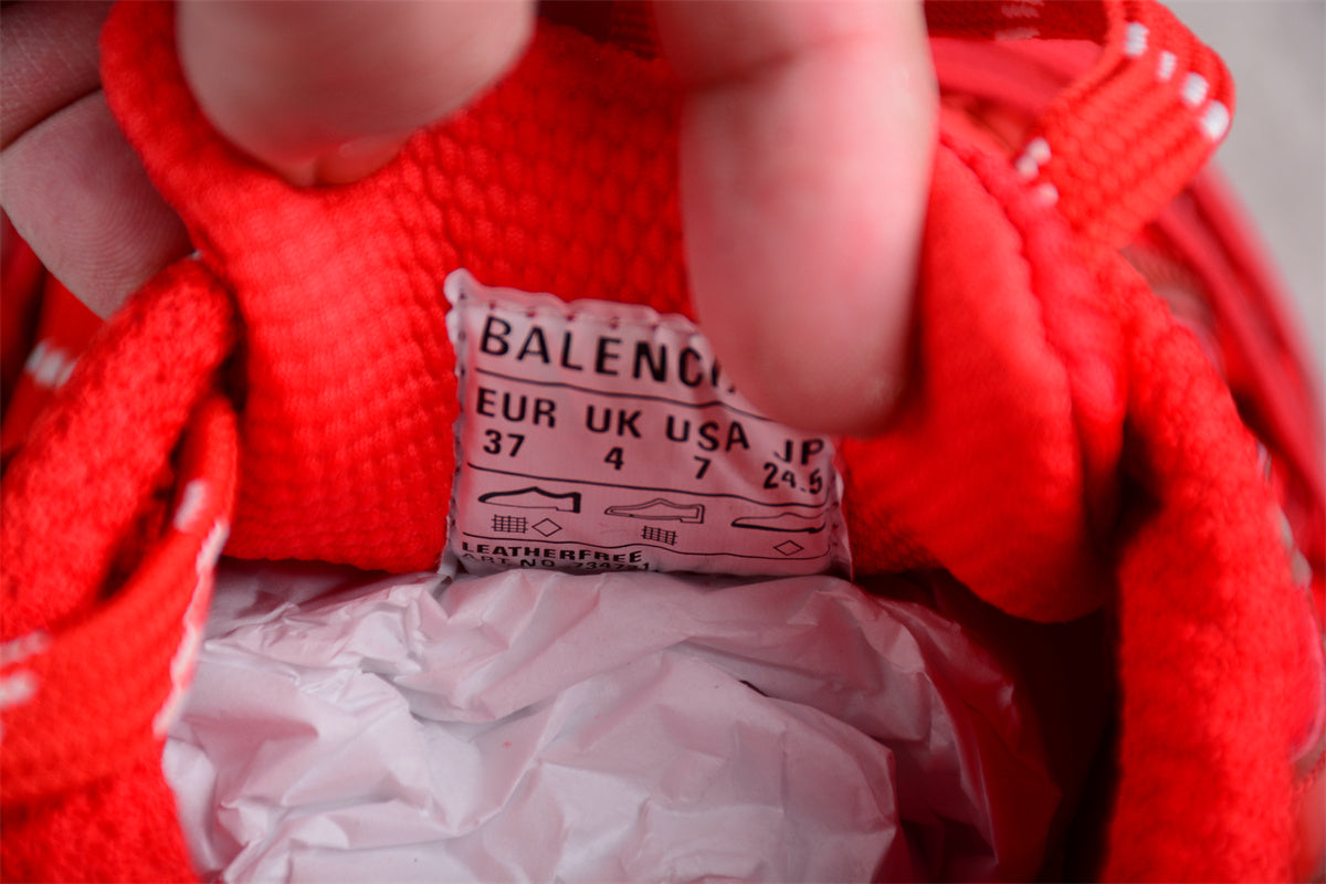 Balenciaga Runner Trainers | Big red