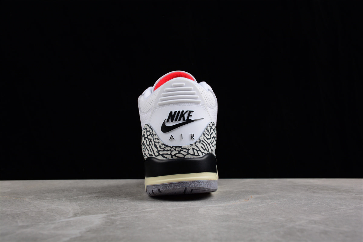 Jordan 3s White Cement