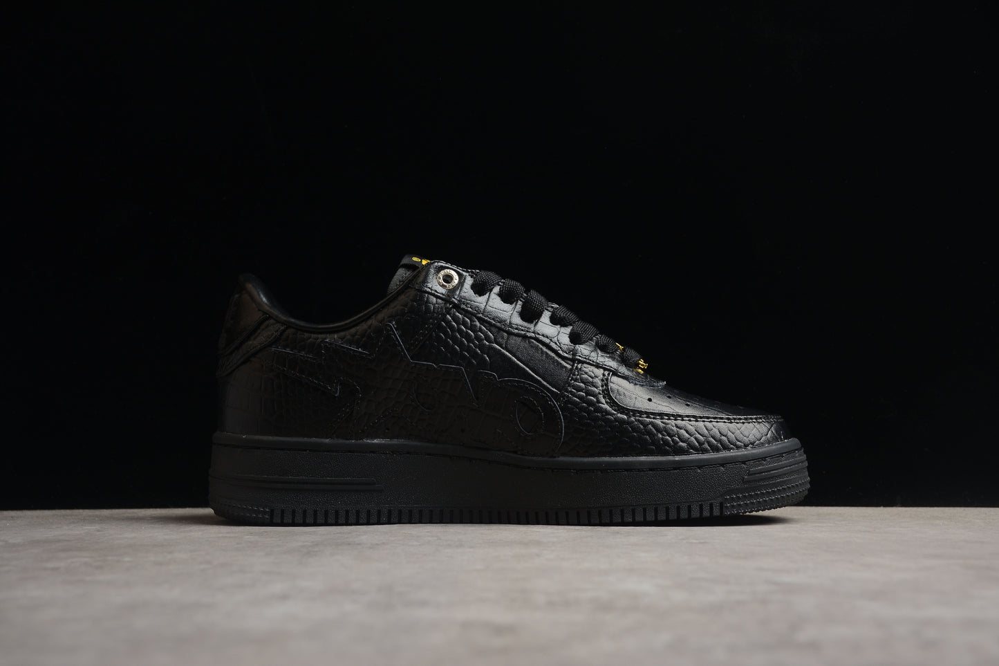 Bape x OVO double black low