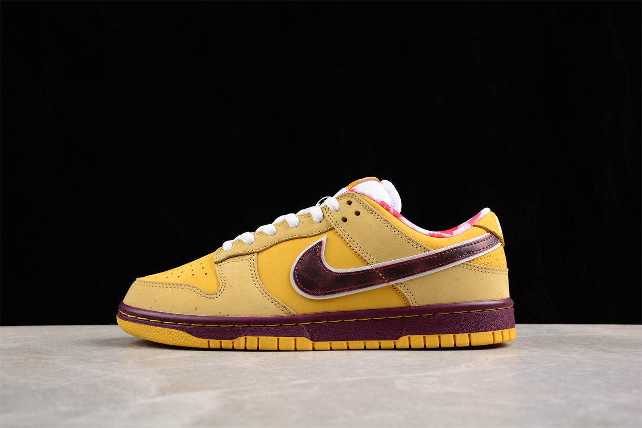 SB Dunks Yellow lobster custom