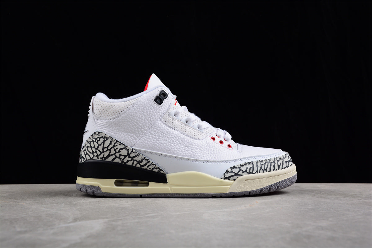 Jordan 3s White Cement