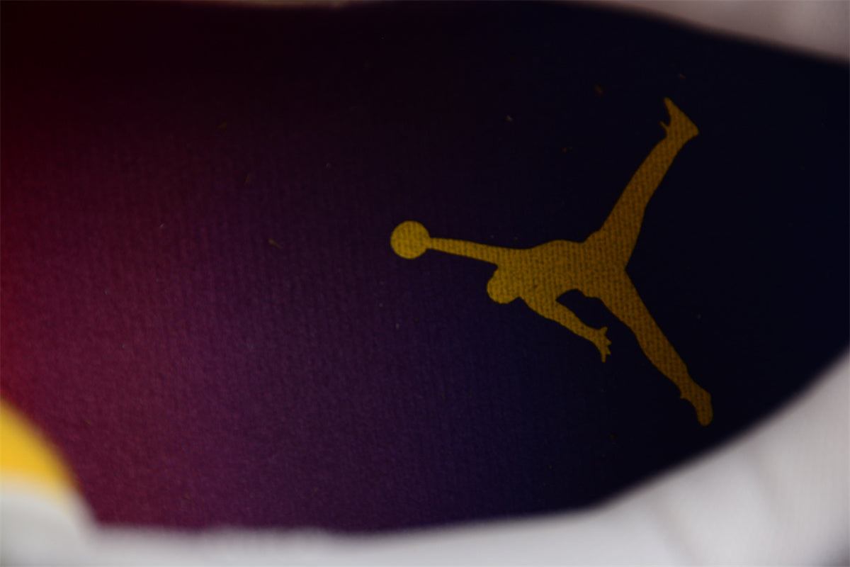 Jordan 3s Smiling face in the sunset