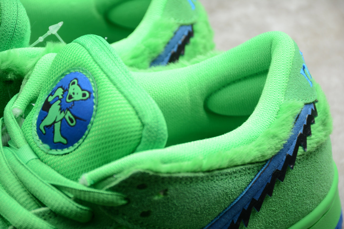 SB Dunks Grateful dead bear green