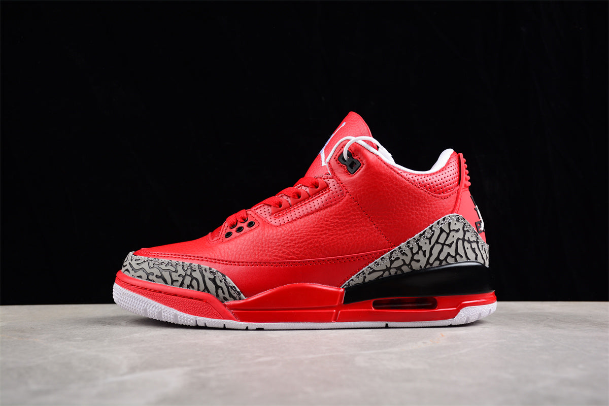 Jordan 3s Red cement custom