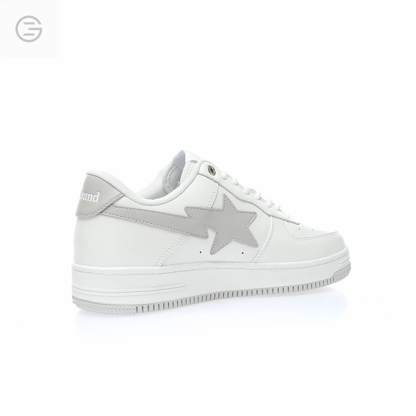 Bape - Leather white and light grey
