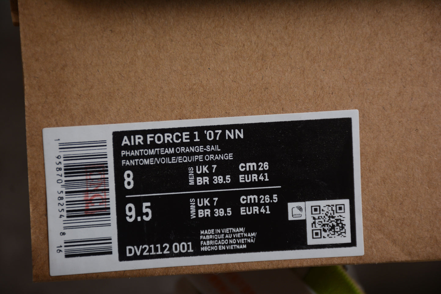 Air forces custom