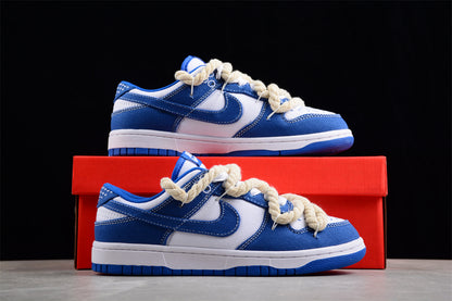 SB Dunks blue thick rope custom