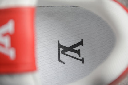 LV Trainers White orange