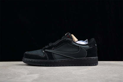 Jordan 1s x travis scott black phantom
