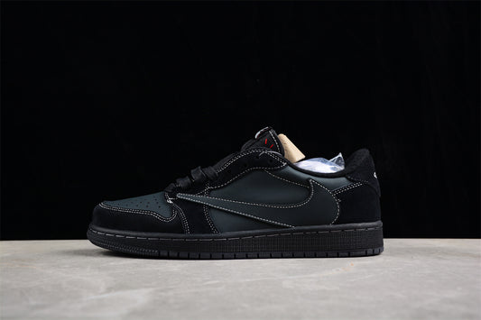 Jordan 1s x travis scott black phantom