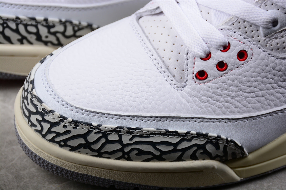 Jordan 3s White Cement