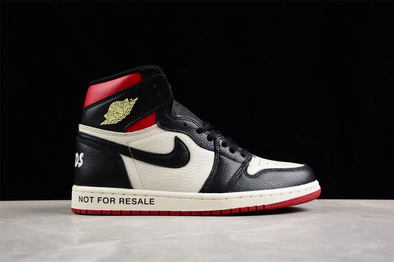 Jordan 1s high white red and black