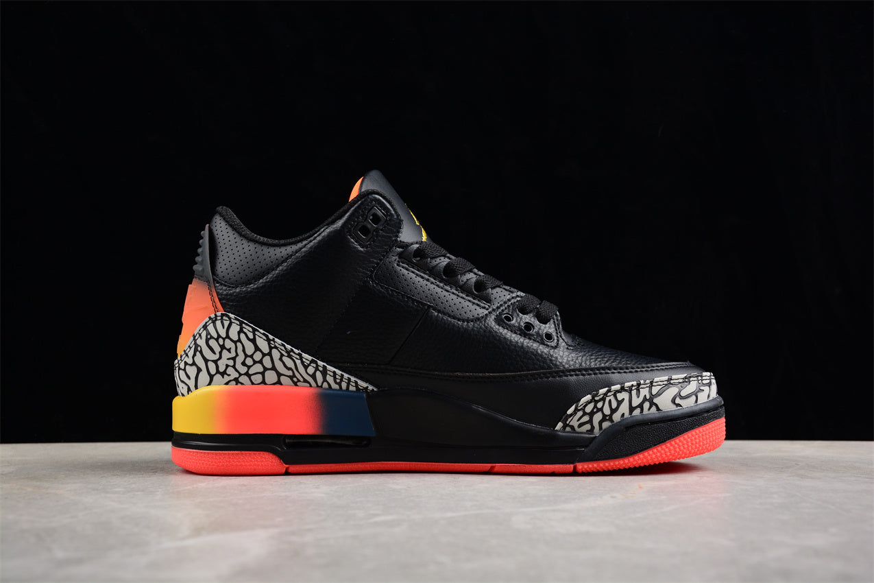 Jordan 3s Black camouflage