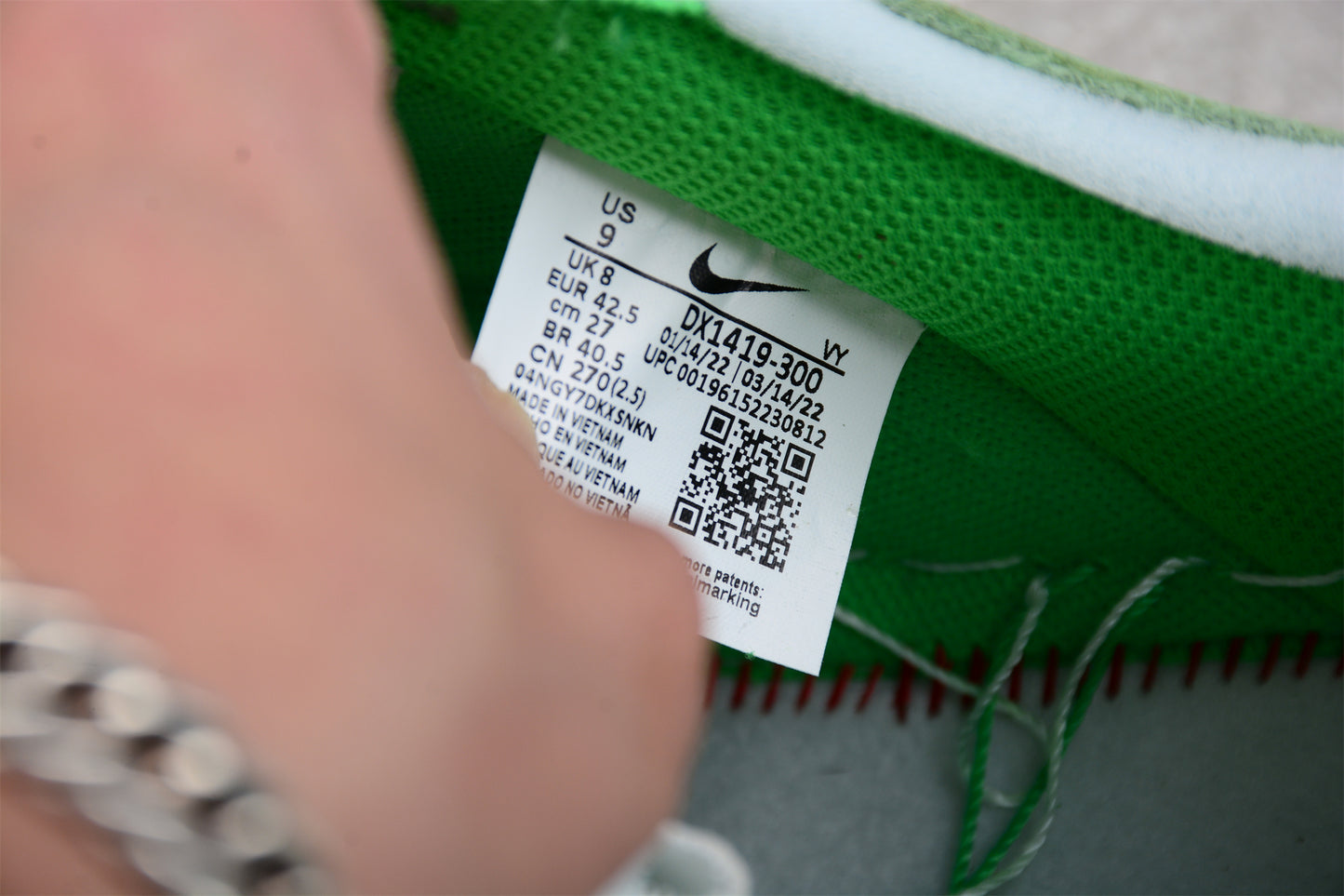 green air forces x off-white