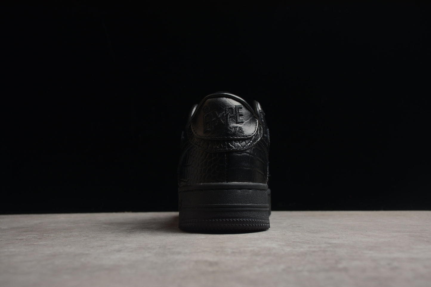 Bape x OVO double black low