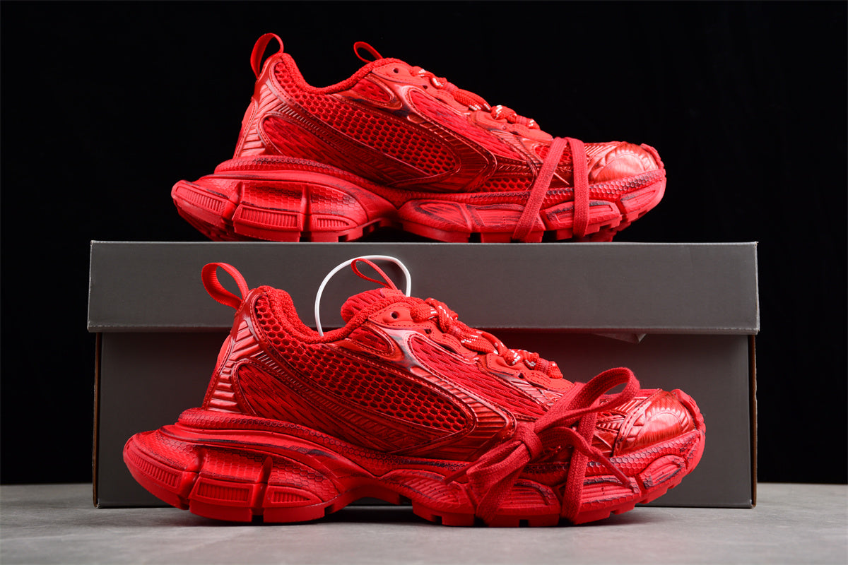 Balenciaga Runner Trainers | Big red