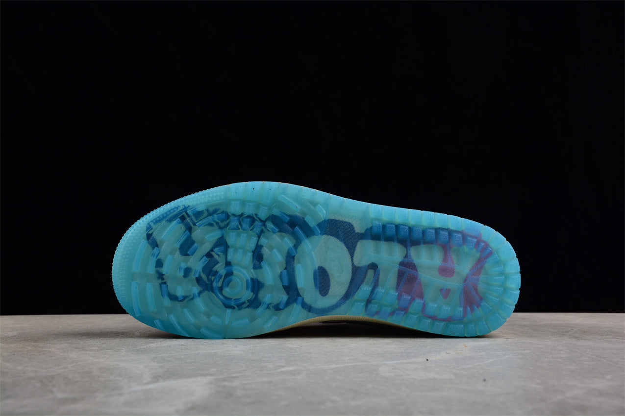 Jordan 1s high Peddle beach customized