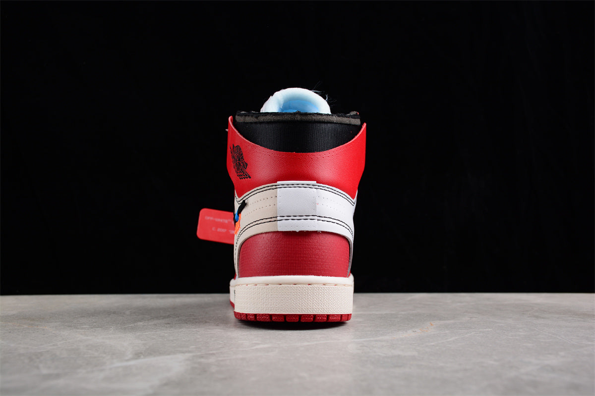 Jordan 1s high x Off-white red