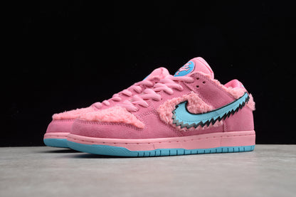 SB Dunks Grateful dead bear pink