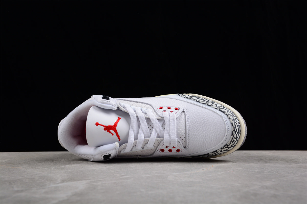 Jordan 3s White Cement