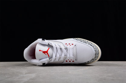 Jordan 3s White Cement