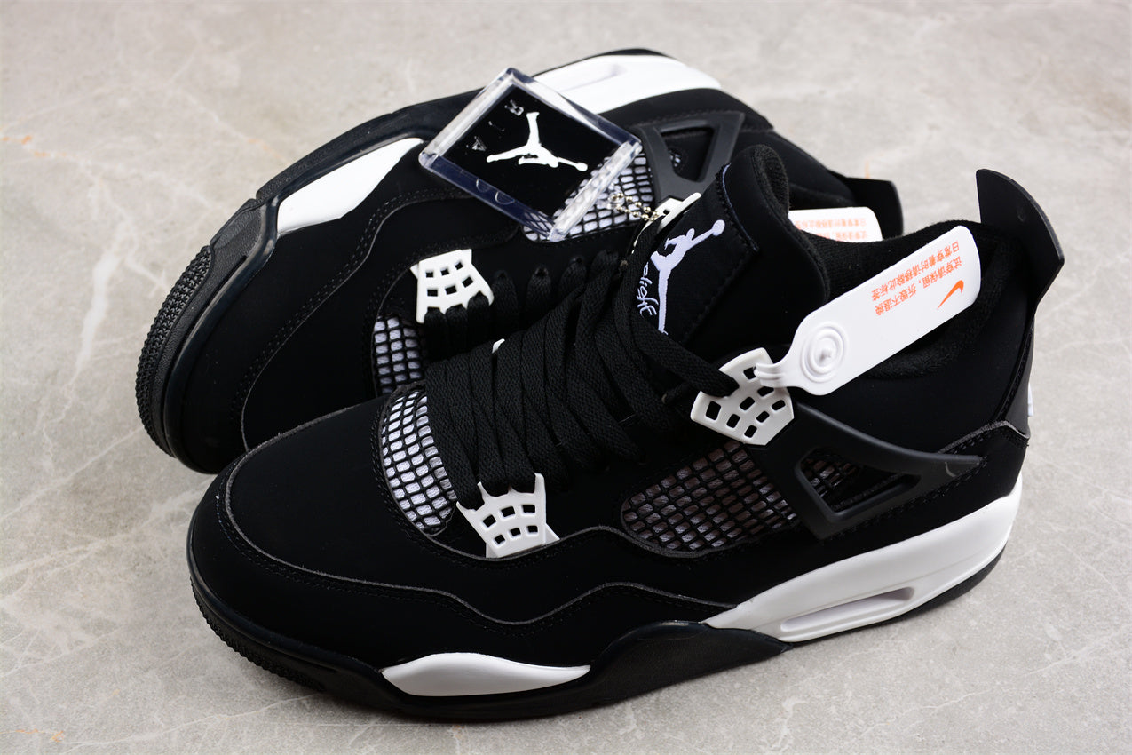 Air Jordan 4 Retro 'White Thunder' | Black