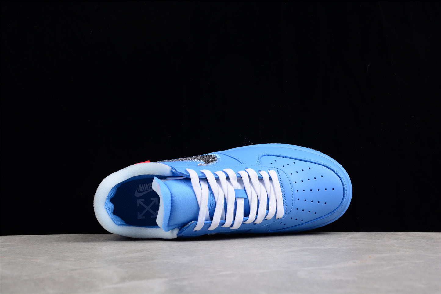 blue air forces x off-white