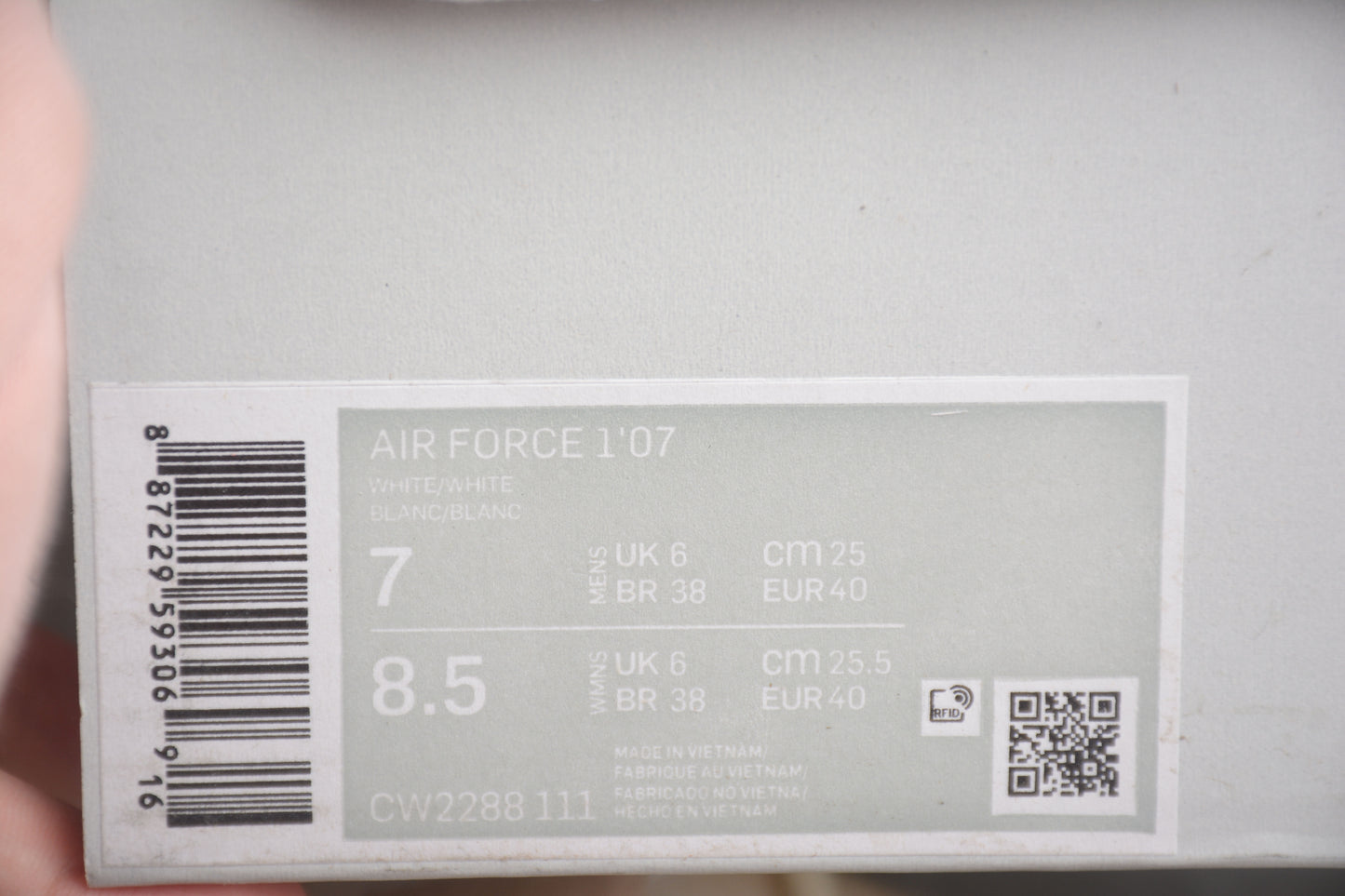 Air forces custom
