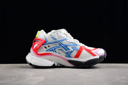 Balenciaga Runner Trainers | White and blue