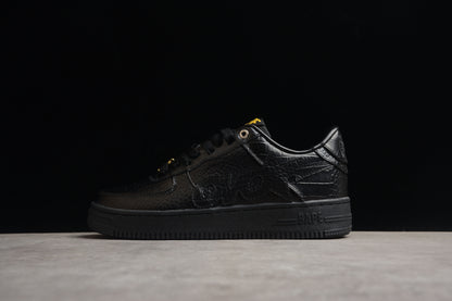 Bape x OVO double black low