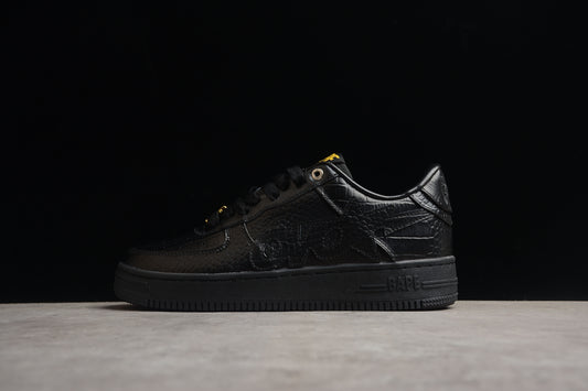 Bape x OVO double black low