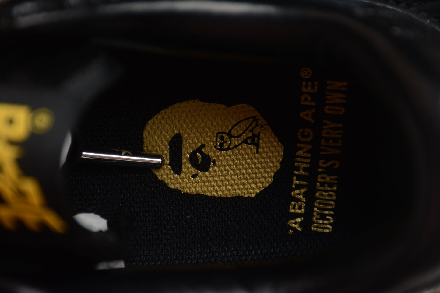 Bape x OVO double black low