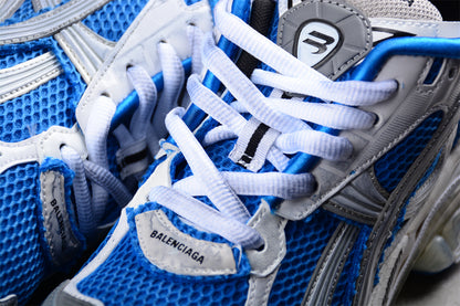 Balenciaga Runner Trainers | Blue and white