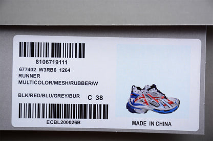 Balenciaga Runner Trainers | Grey Blue