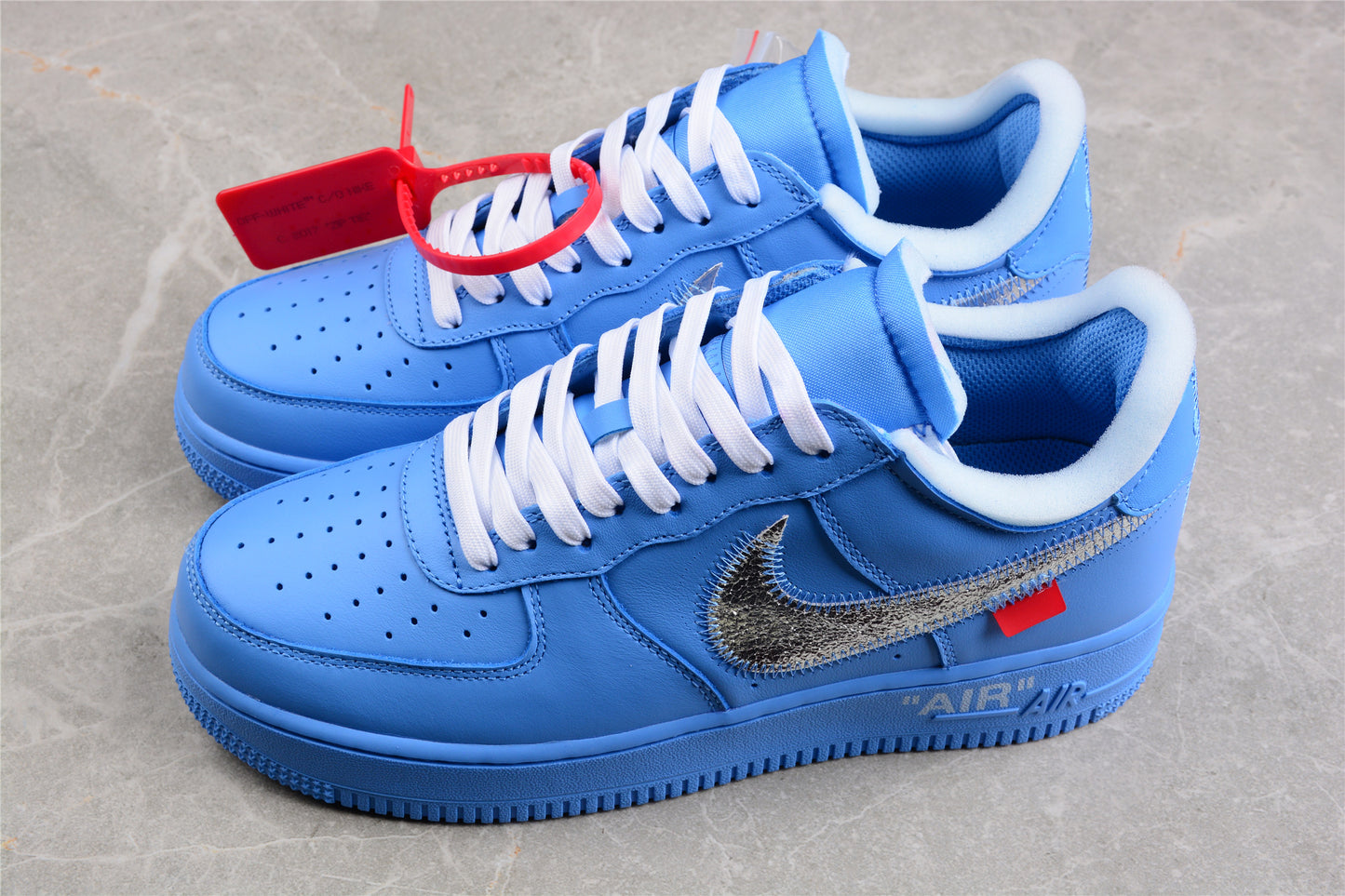 blue air forces x off-white