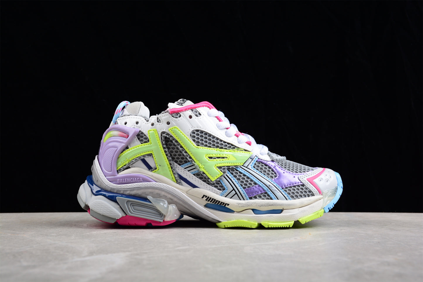 Balenciaga Runner Trainers | Multicolour