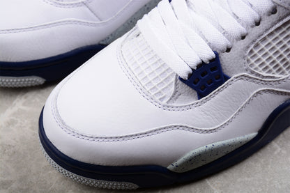 Air Jordan 4 Retro White Midnight Navy
