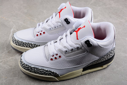 Jordan 3s White Cement