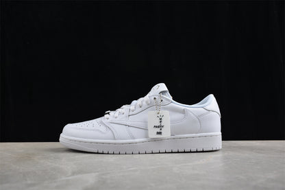 Jordan 1s x travis scott white party