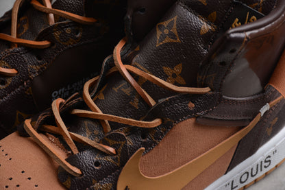 Jordan 1s high X off white X LV