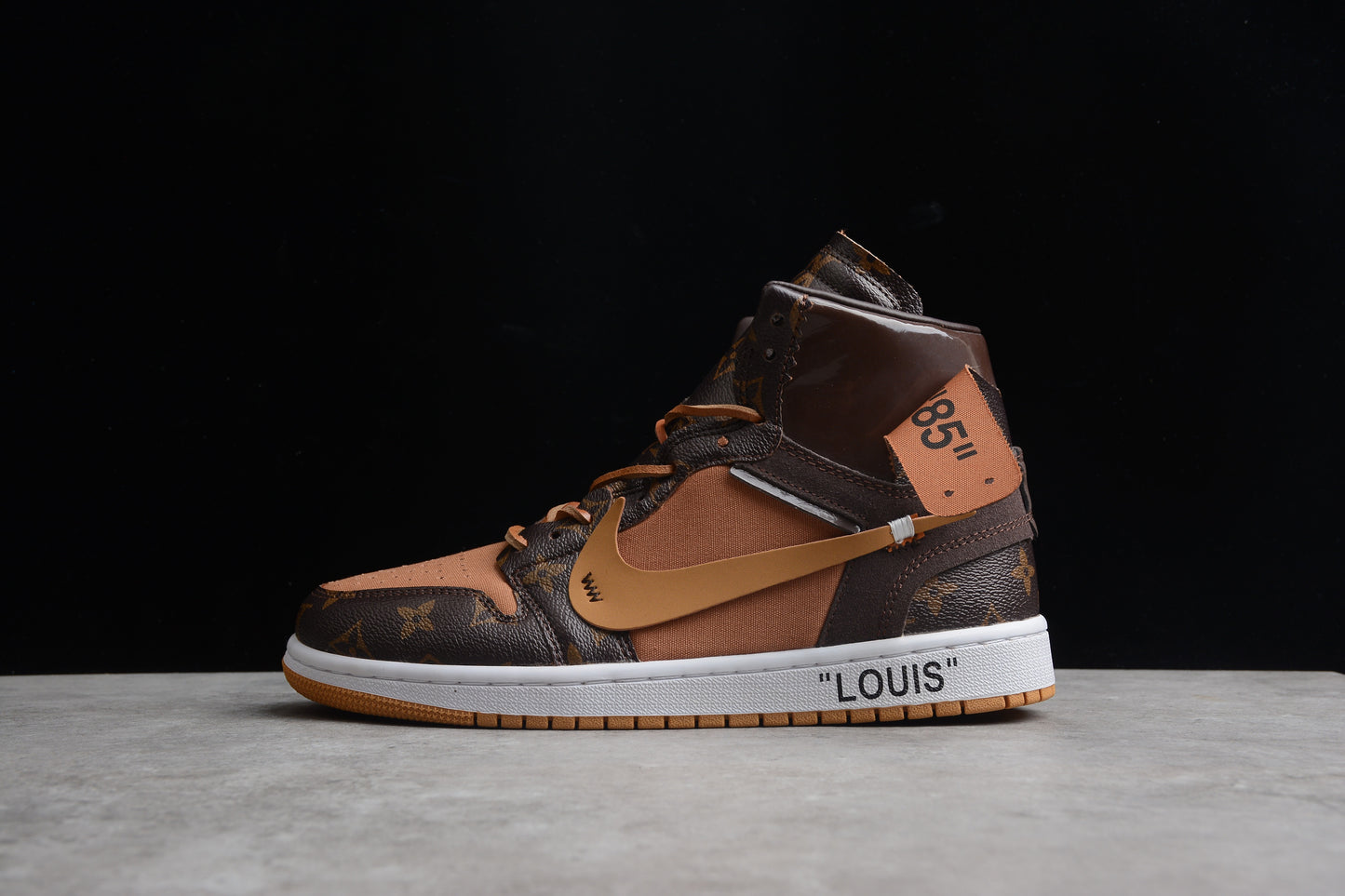 Jordan 1s high X off white X LV