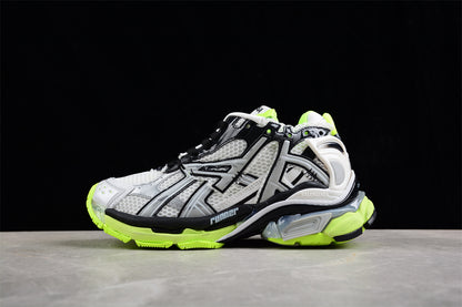 Balenciaga Runner Trainers | Gray green