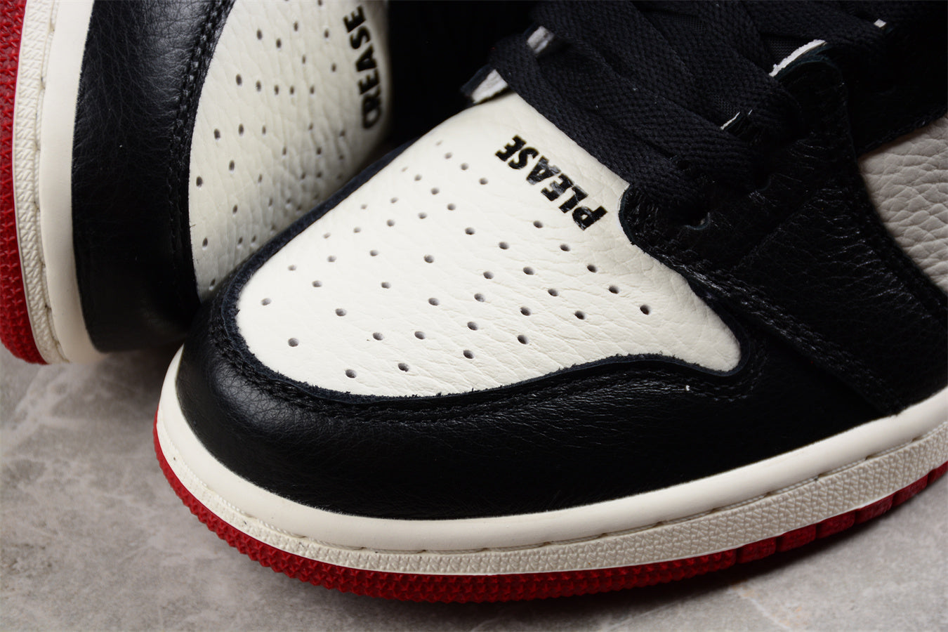 Jordan 1s high white red and black