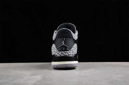 Jordan 3s Black Off noir
