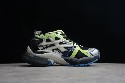 Balenciaga Runner Trainers | Green purple