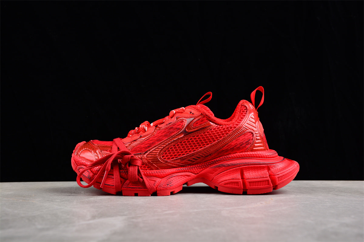 Balenciaga Runner Trainers | Big red