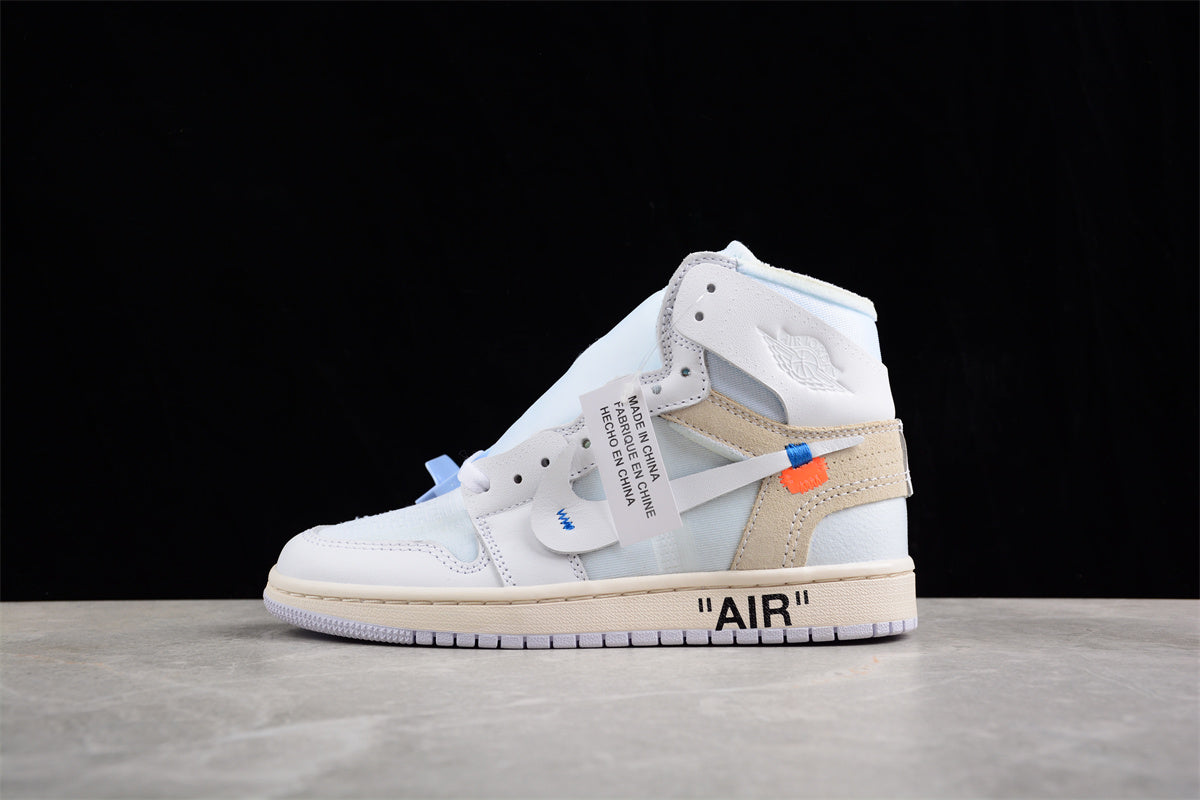 Jordan 1s high x Off-white white