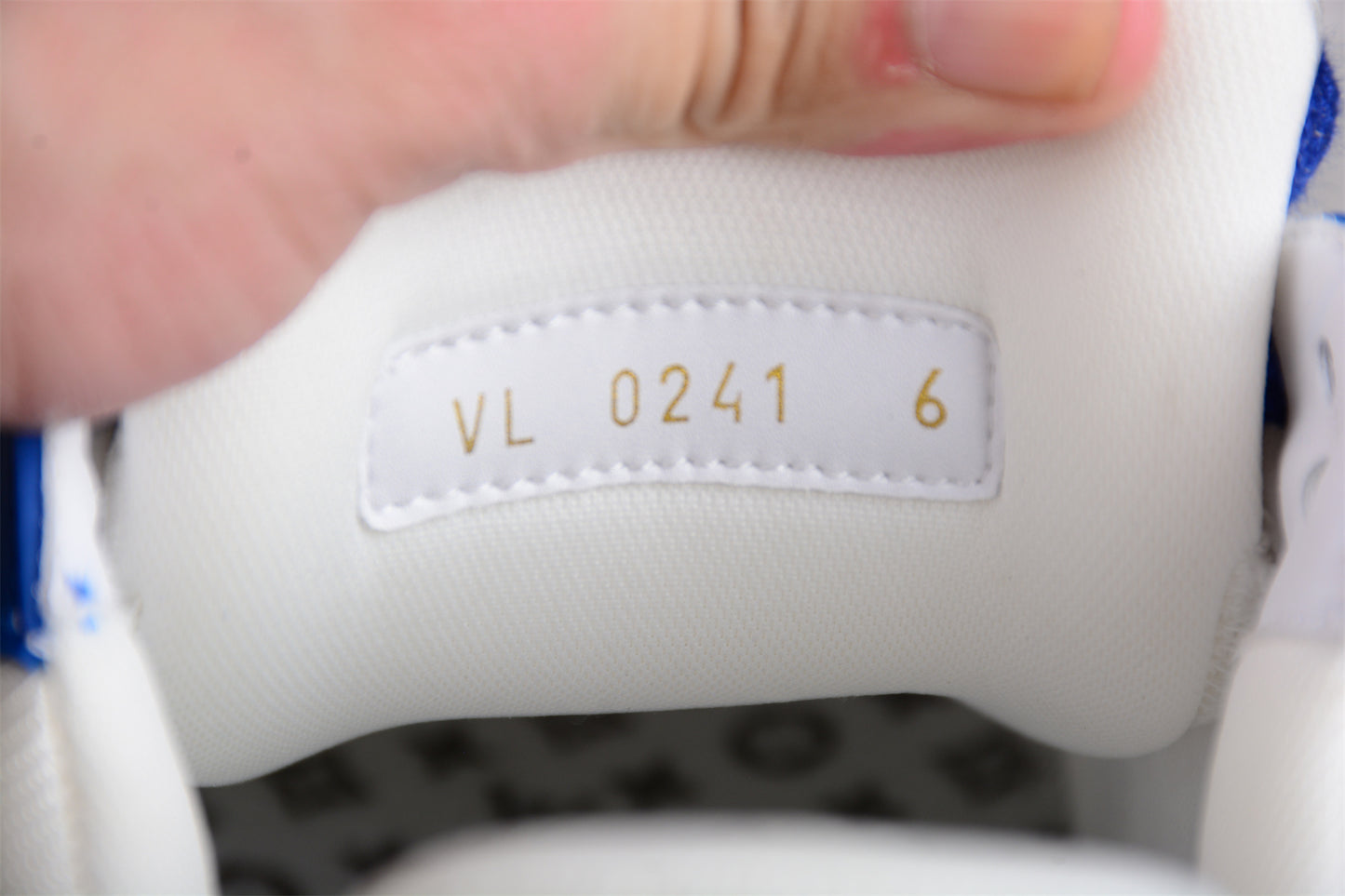 LV Trainers Blue cowboy