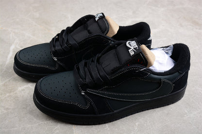 Jordan 1s x travis scott black phantom