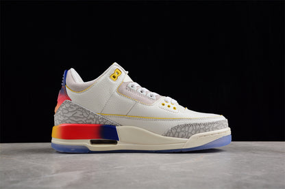Jordan 3s Smiling face in the sunset